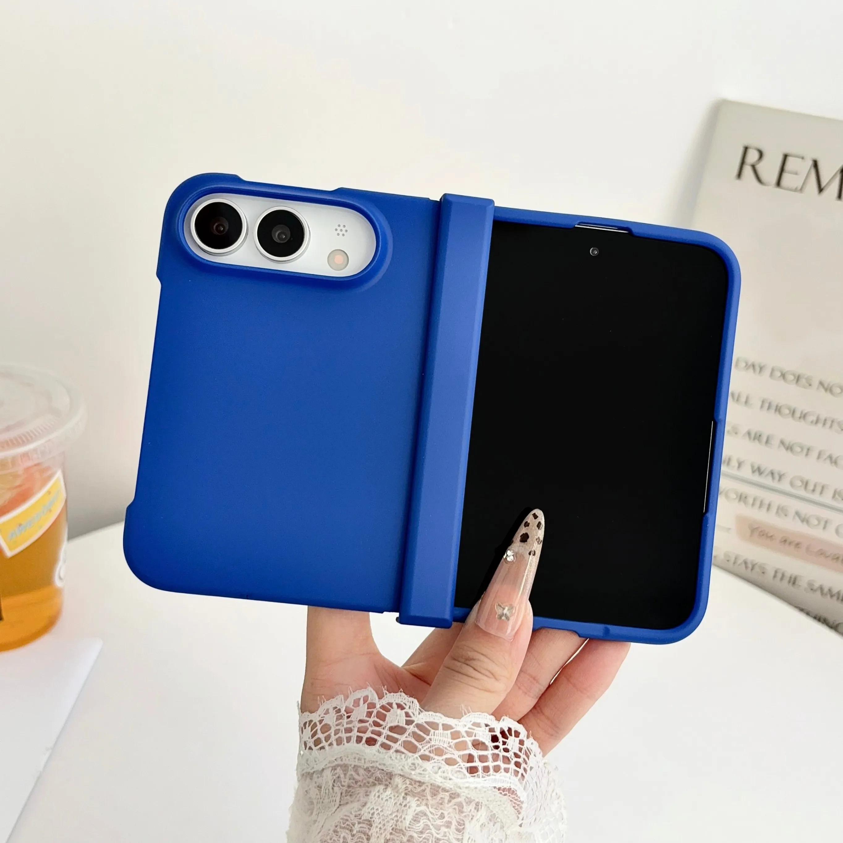 Matte Hard Pc Back Case - Dopamine Skin Feel Mat Telefon Kılıfı,