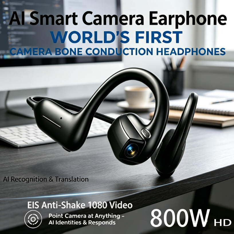 Earphones - 2026 Yeni Akıllı Kulaklıklar, Dinamik Ses