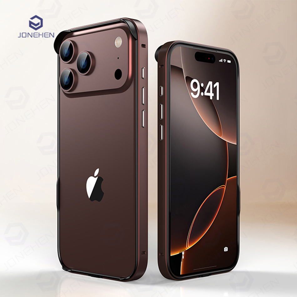 Metal Bumper Aluminum Frame Case - iPhone 18 17 16 15 14