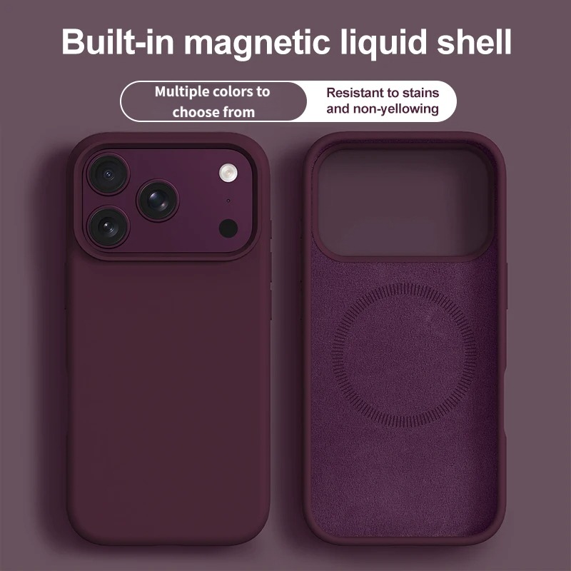 Liquid Silicone Magnetic Phone Case - ﻿Orijinal Sıvı Silikon Manyetik Telefon Kılıfı