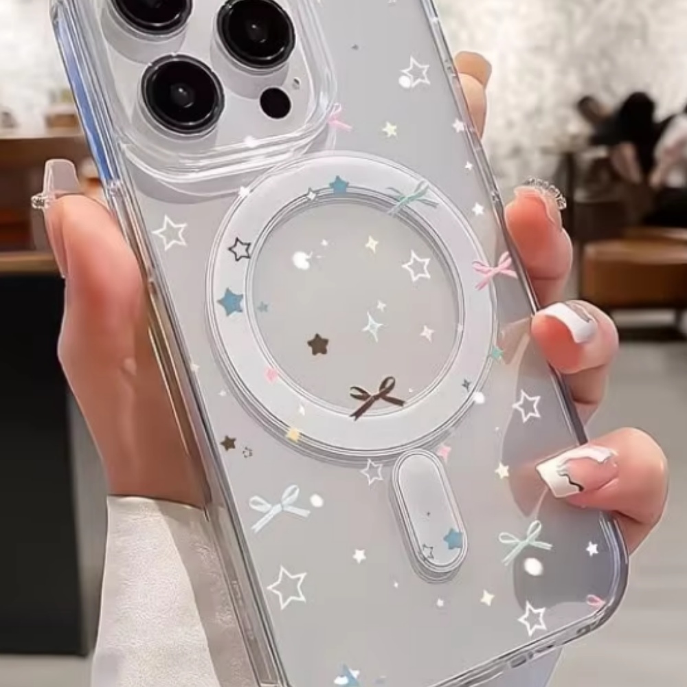 Yıldız Baskılı Şeffaf Telefon  - Clear Shockproof Bumper Case incelemesi ve fiyatı