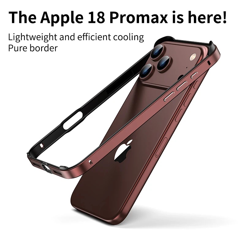 iPhone 18 Pro/18 Pro Max için  - Metal Bumper Aluminum Frame Case incelemesi ve fiyatı