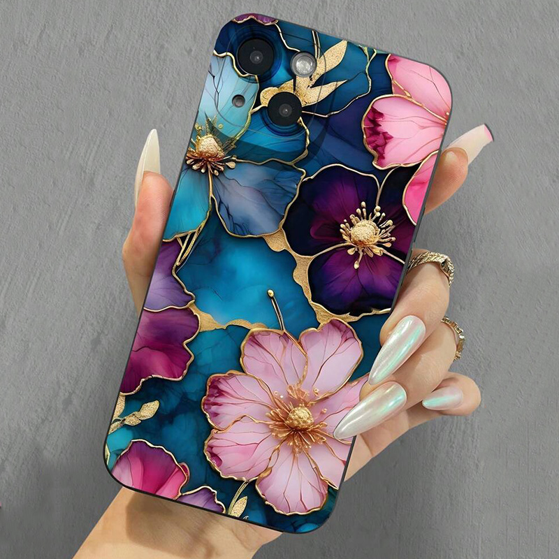 Vintage Çiçek Desenli Yumuşak  - Vintage Floral Pattern Soft Case incelemesi ve fiyatı