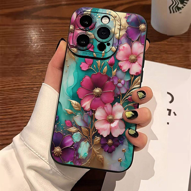 Vintage Çiçek Desenli Yumuşak  - Vintage Floral Pattern Soft Case incelemesi ve fiyatı