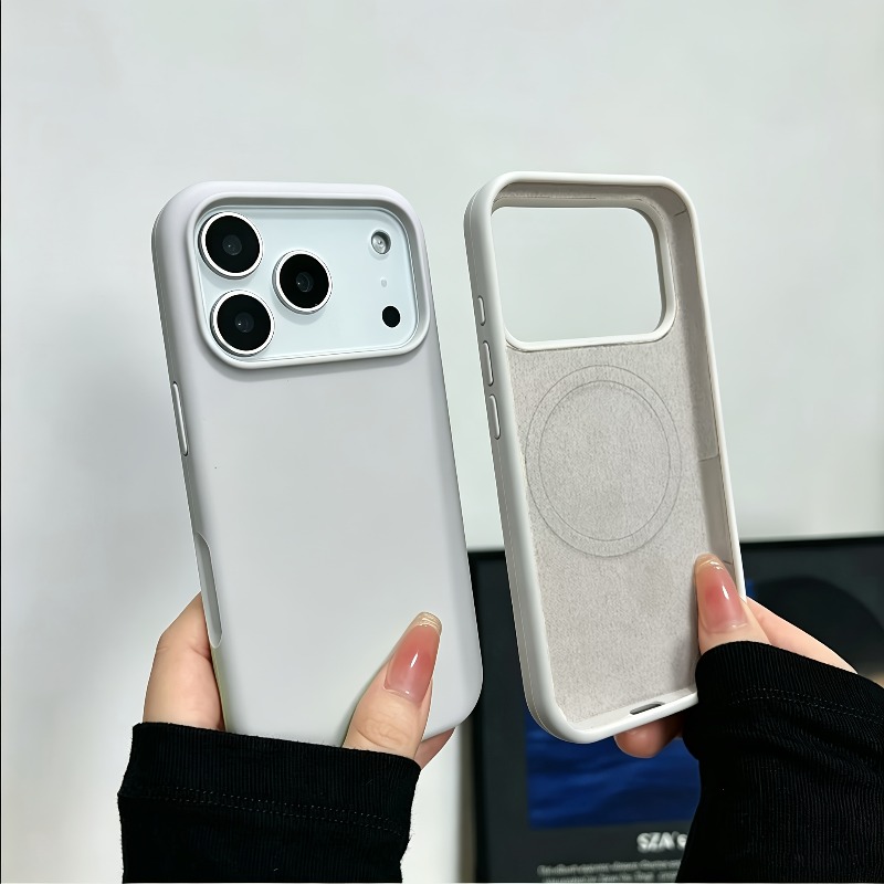 iPhone 18 Pro Max 17 16 15 14  - Liquid Silicone Magnetic Phone Case incelemesi ve fiyatı