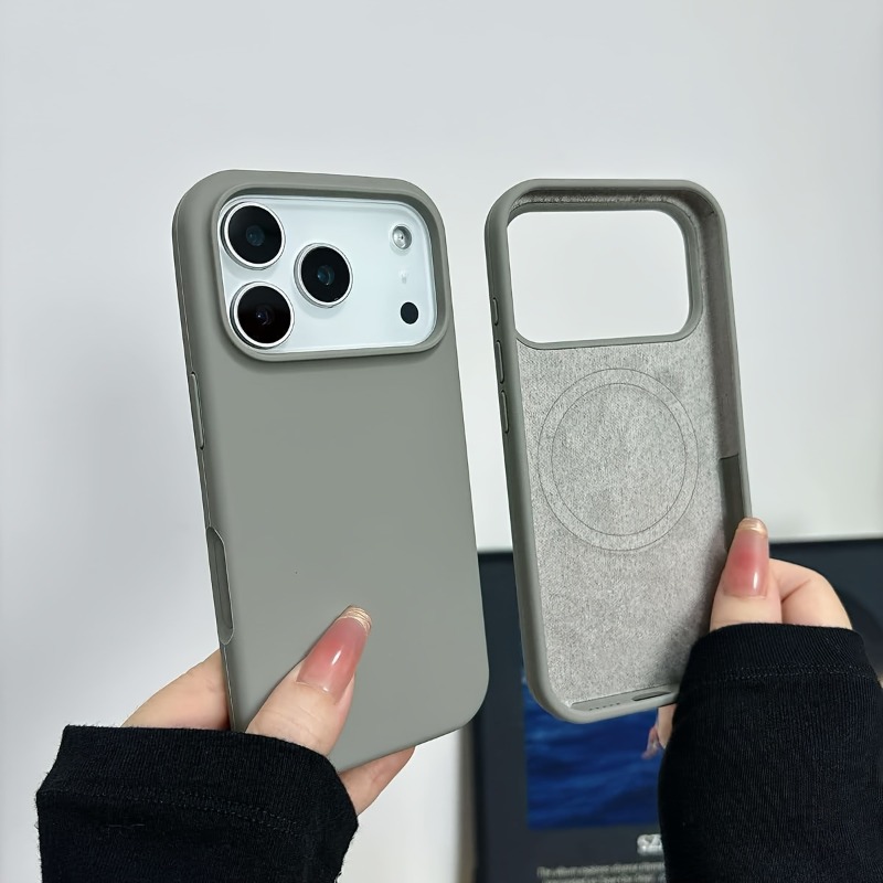 iPhone 18 Pro Max 17 16 15 14  - Liquid Silicone Magnetic Phone Case incelemesi ve fiyatı