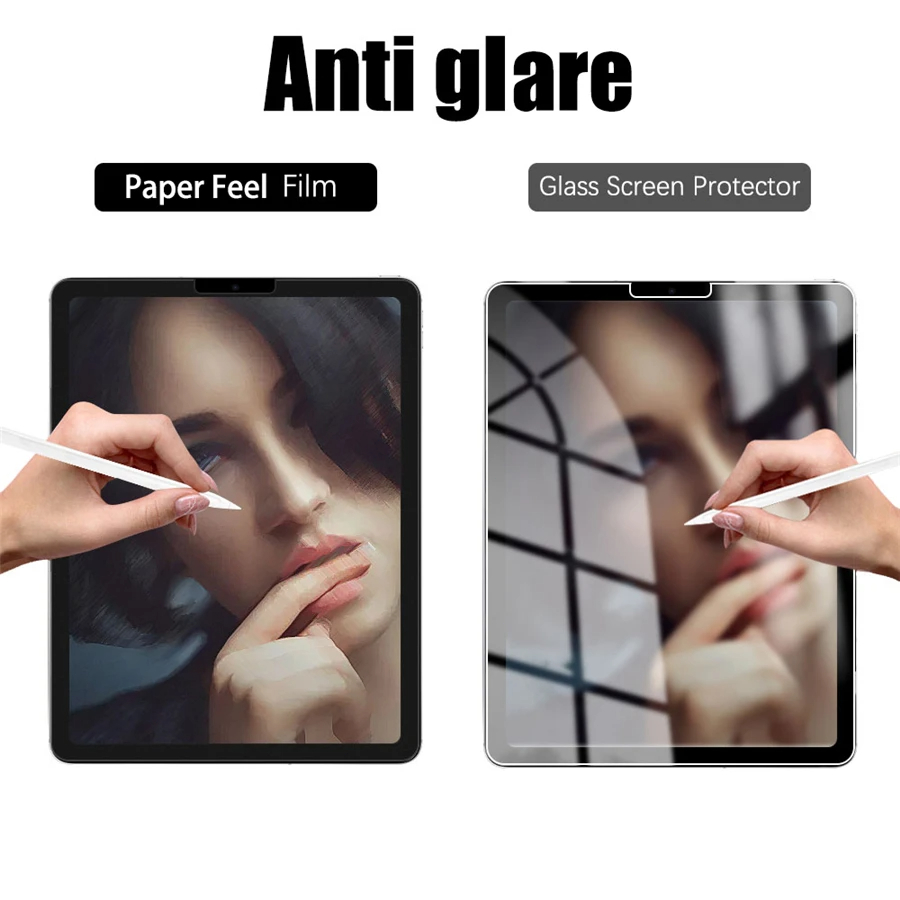 3 adet kağıt hissediyorum ekra - Matte Anti Glare Screen Protector incelemesi ve fiyatı